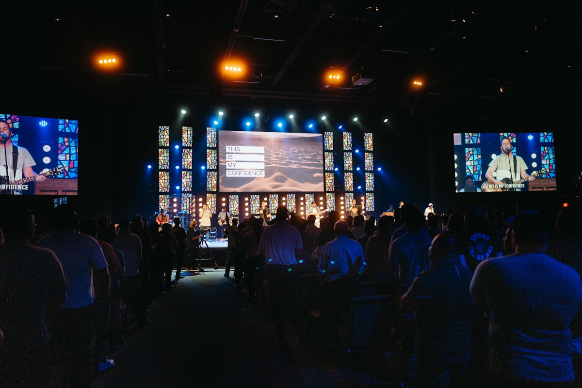 Camera and media production for worship broadcast