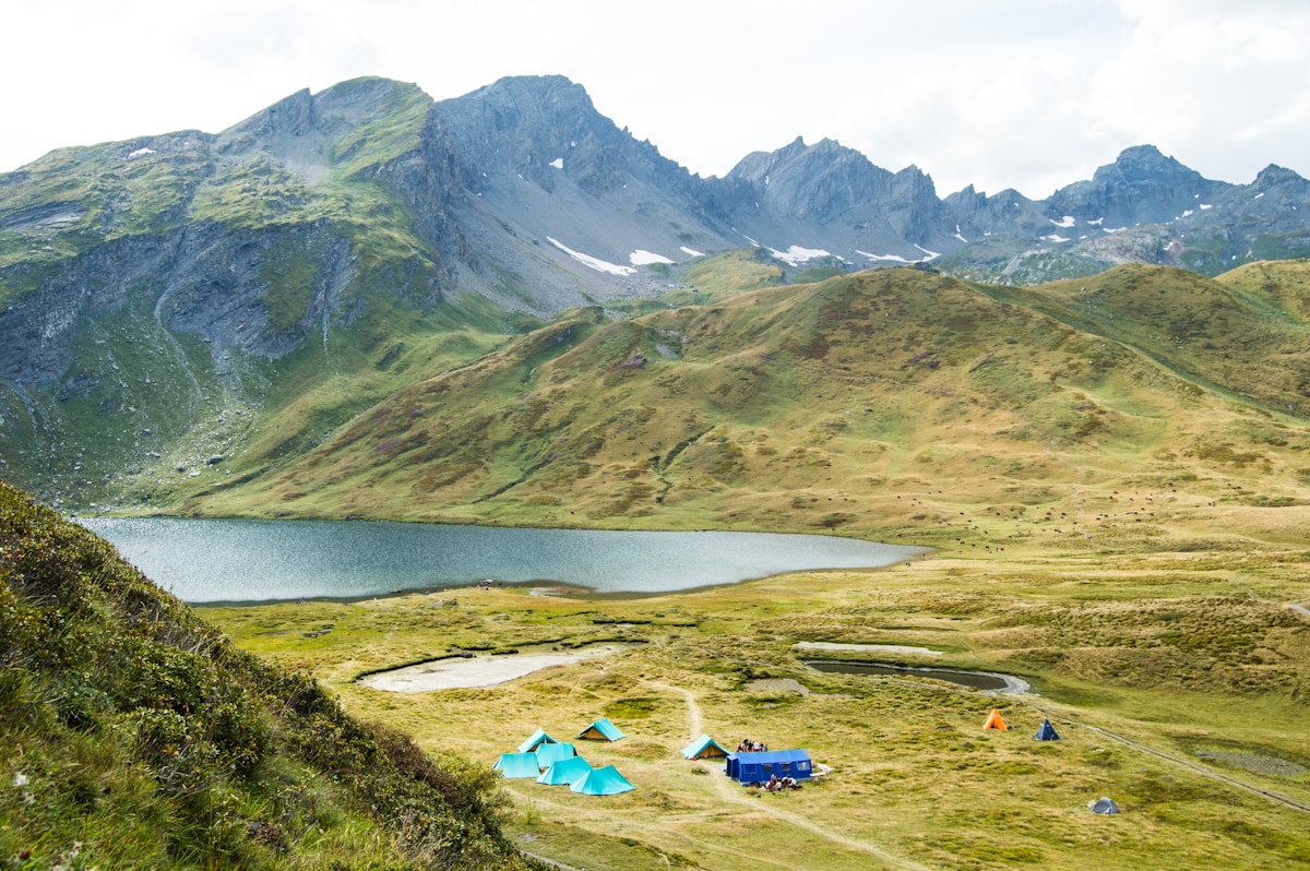 Students outdoors at Thomas Road Outpost